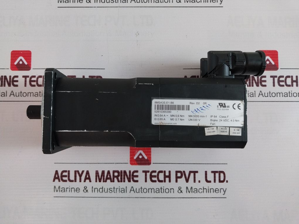 Br-automation 8Msa3S.E1-b6 Servo Motor Ip64 Class F