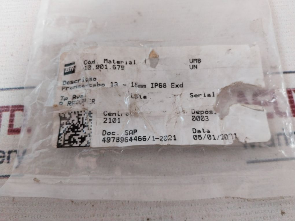 Br Petrobras Mac Exe/Exd 148 Cable Gland