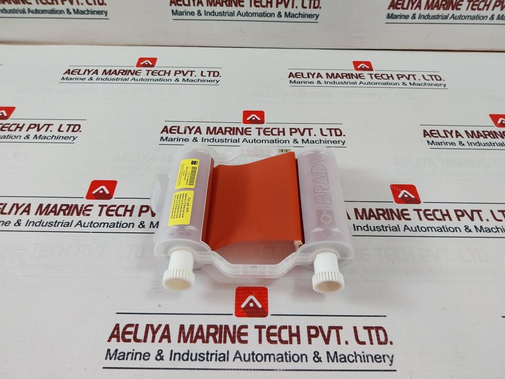 Brady B30-r10000-rd Ribbon Cartridge Red Label Printer Tape 200 Feet