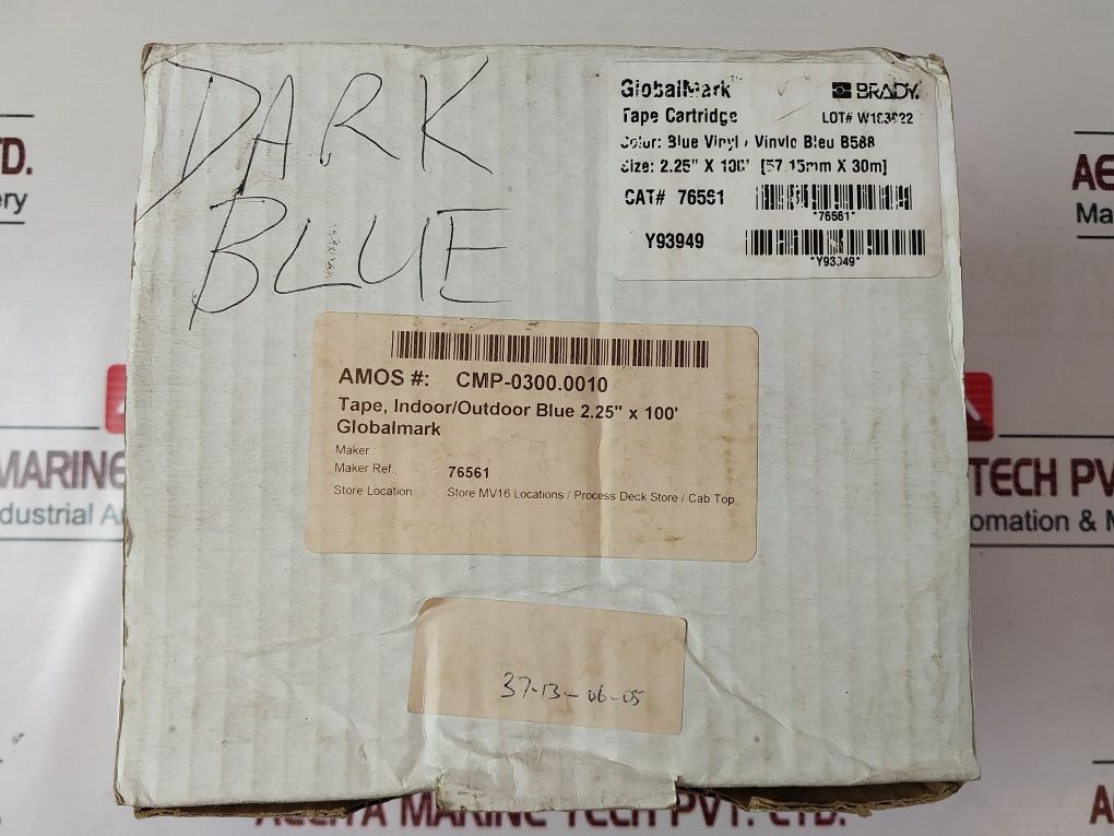 Brady Blue Vinyl B588