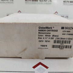 Brady Y93878 Ribbon Cartridge 76741