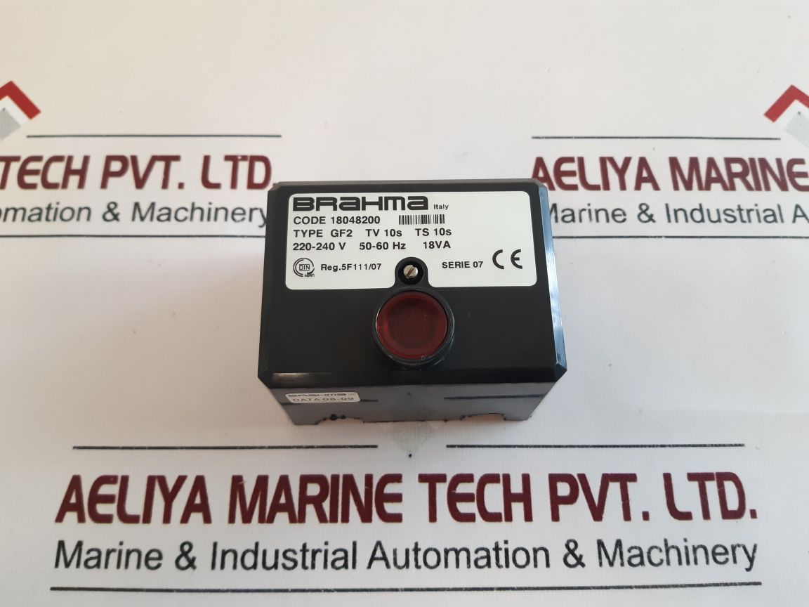 Brahma Gf2 Tv 10S Ts 10S Boiler Ignition Burner Series 07