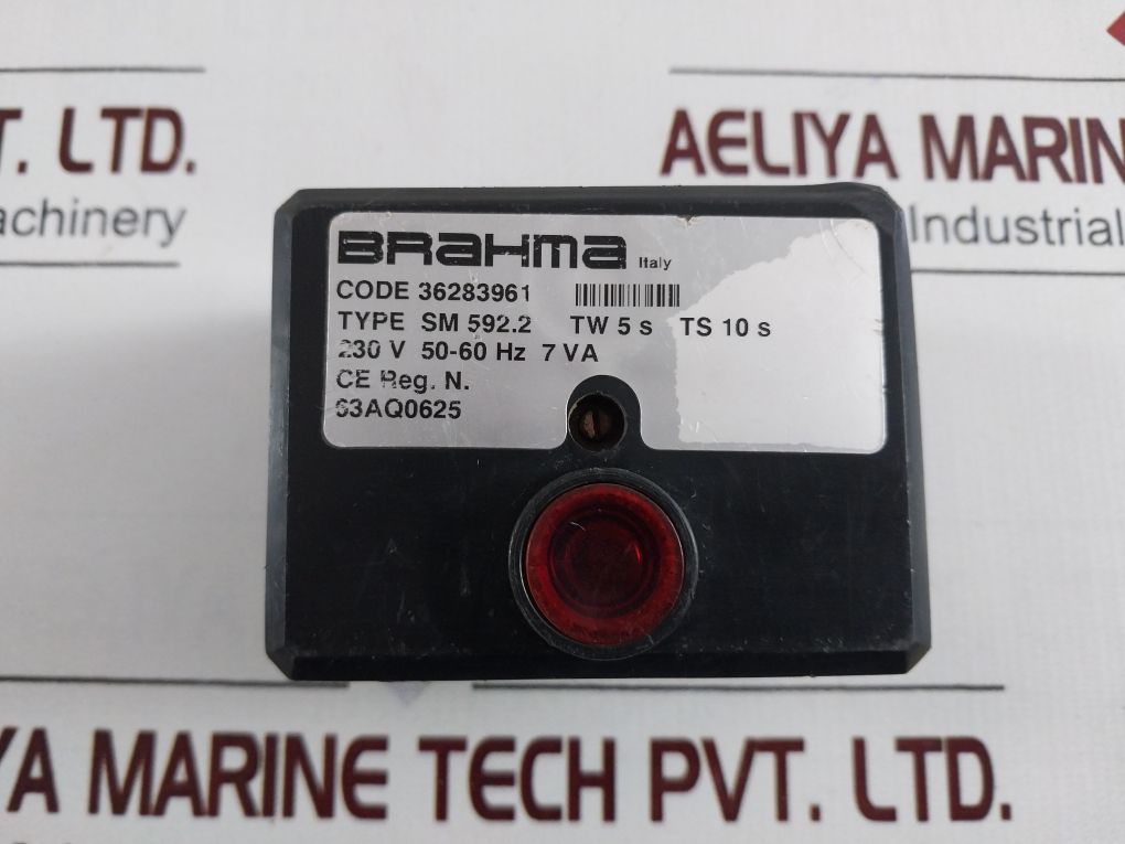 Brahma Sm 592.2 Ignition Panel 36283961
