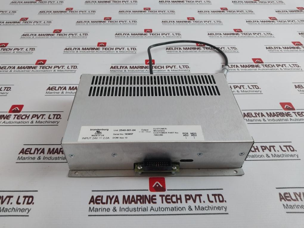 Brandenburg Micromass 2540-301-04 Power Supply 7992280