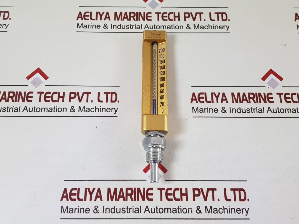 Brannan 0 To 200C Straight Thermometer 50-400F
