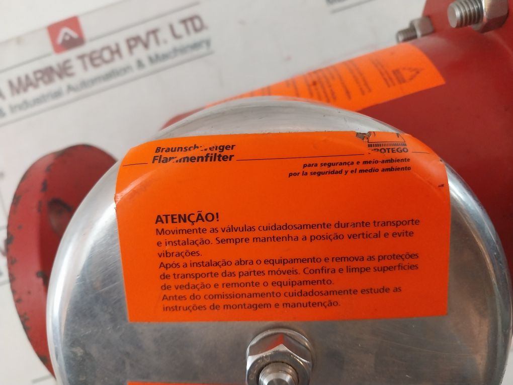 Braunschweiger Flammenfilter Vd/Ts-50-iib3 Safety Relief Valve