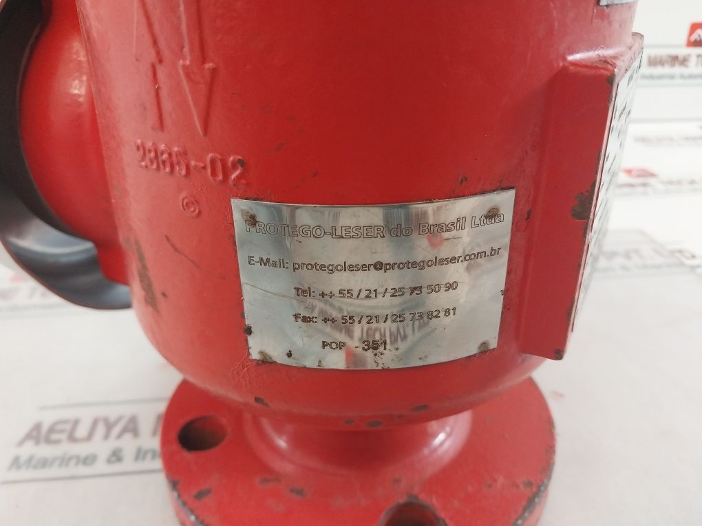 Braunschweiger Flammenfilter Vd/Ts-50-iib3 Safety Relief Valve