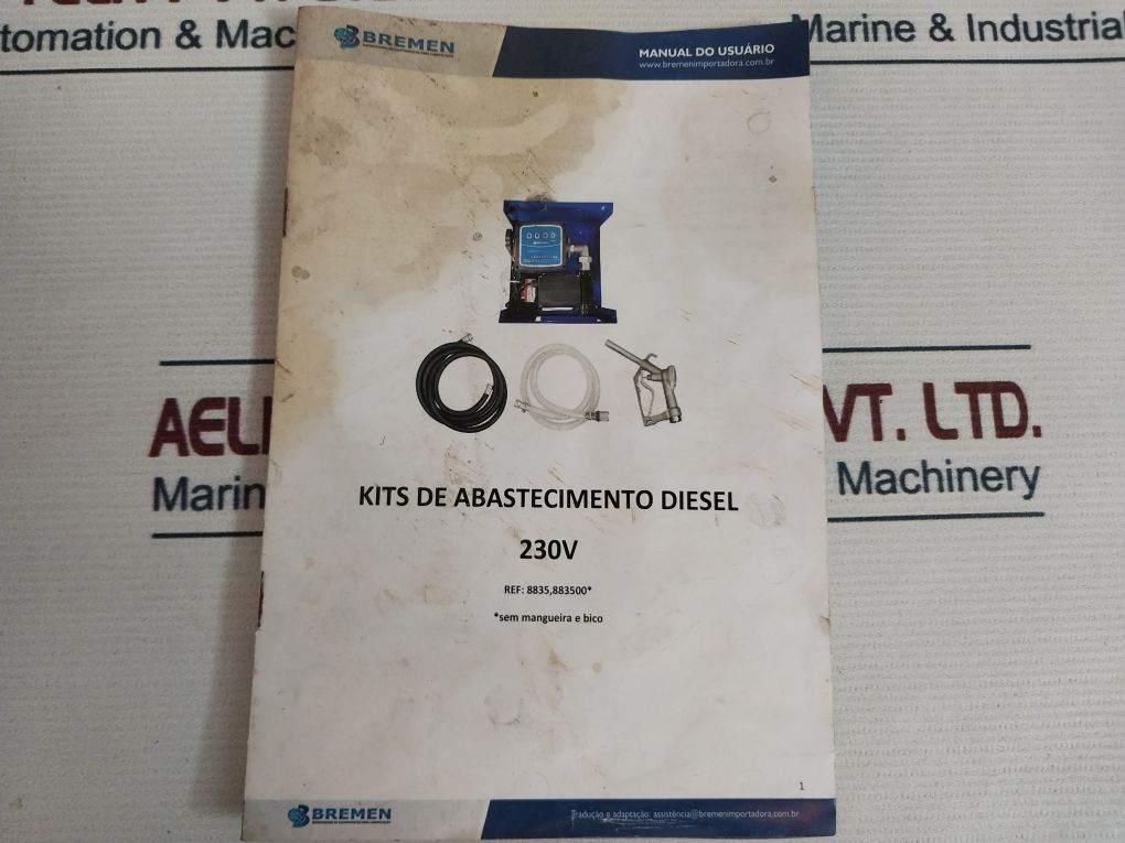 Bremen 8835 Pump Kit For Diesel Oil 3A/550 W