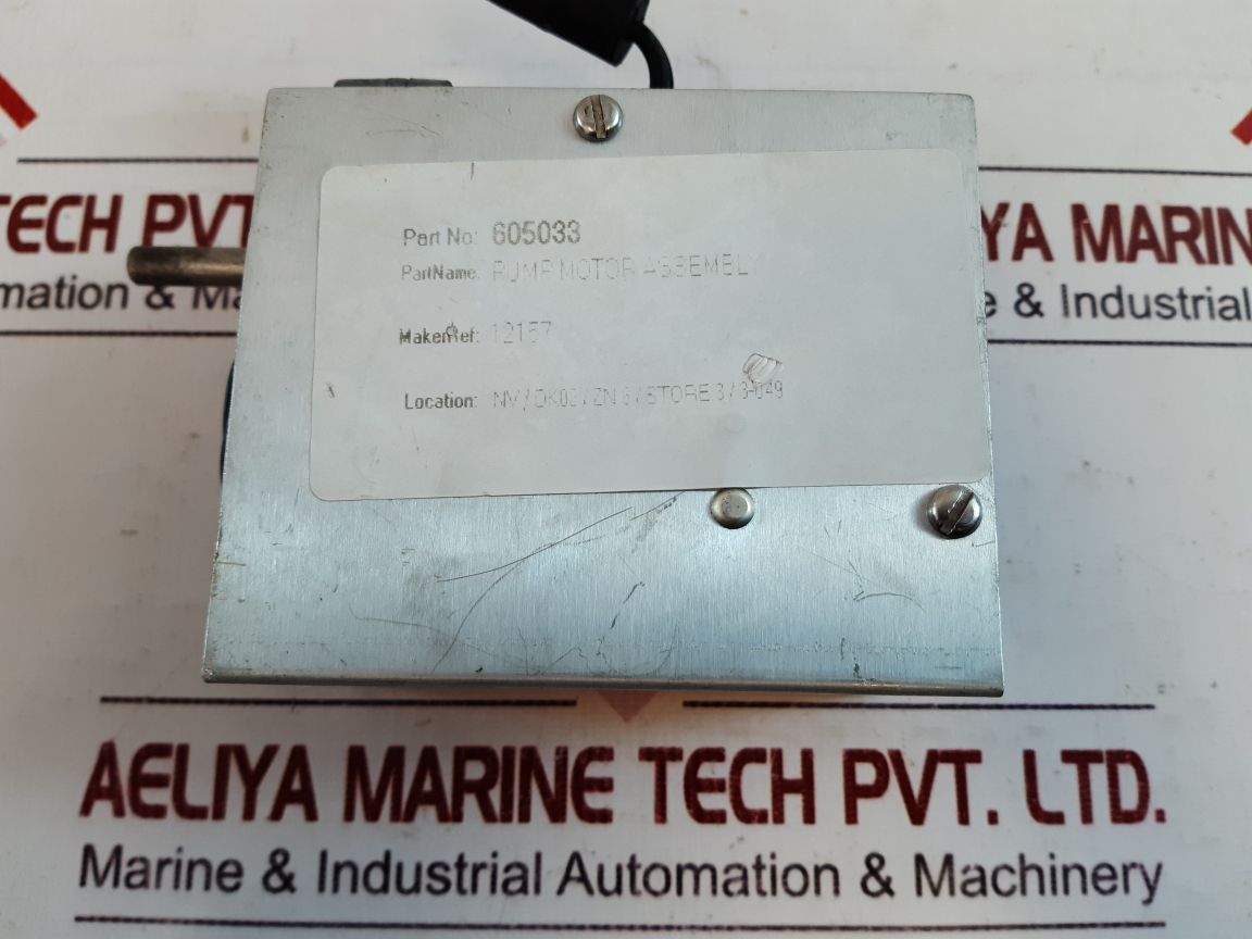 Brevel Motors 605033 Model ‘Y’ Pump Motor Assembly