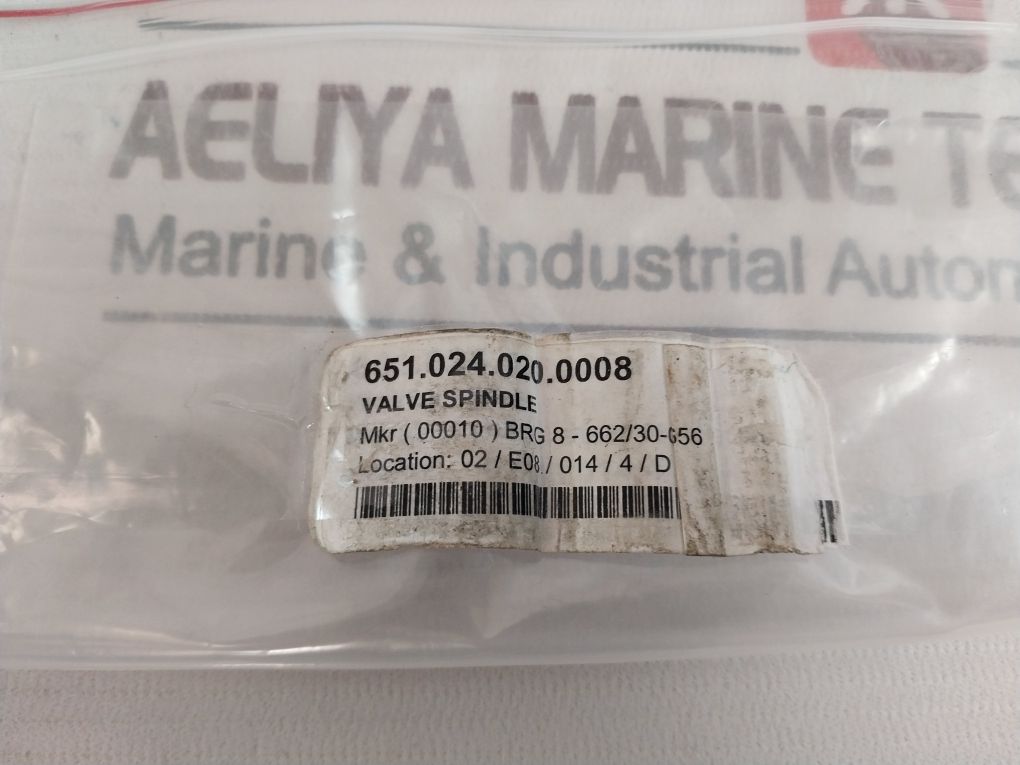 Brg 8-662/30-08-700656 Valve Spindle