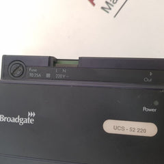 Broadgate Ucs-52 220 Brodersen Control Systems