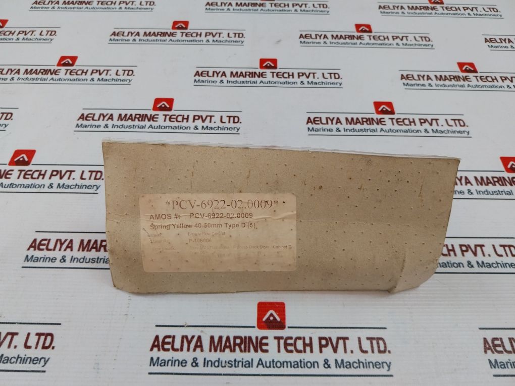 Broady P-106006 Spring Yellow For 40Mm-50Mm Type D