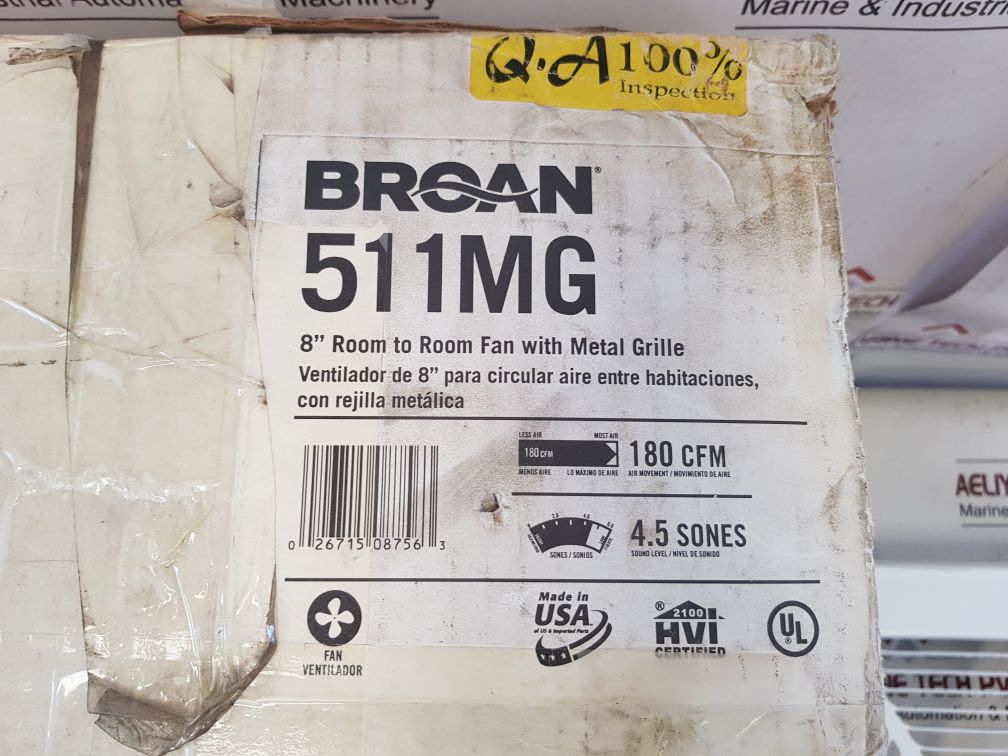 Broan 511Mg-a Fan

