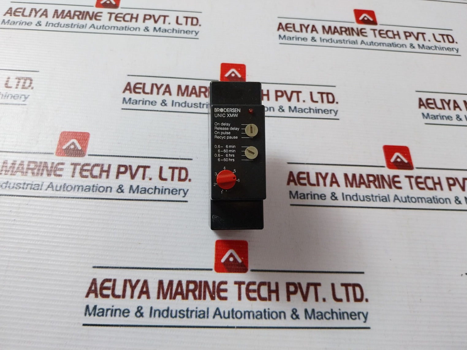 Brodersen Dpdt S2 Unic Xmw Multi-function Timer 6-60 Min/Hrs Relay 240V~/8A