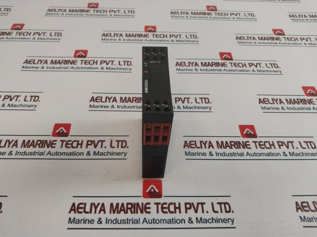 Brodersen Mxv-10.924.1/Mv-105 Over Voltage Relay 24Vdc