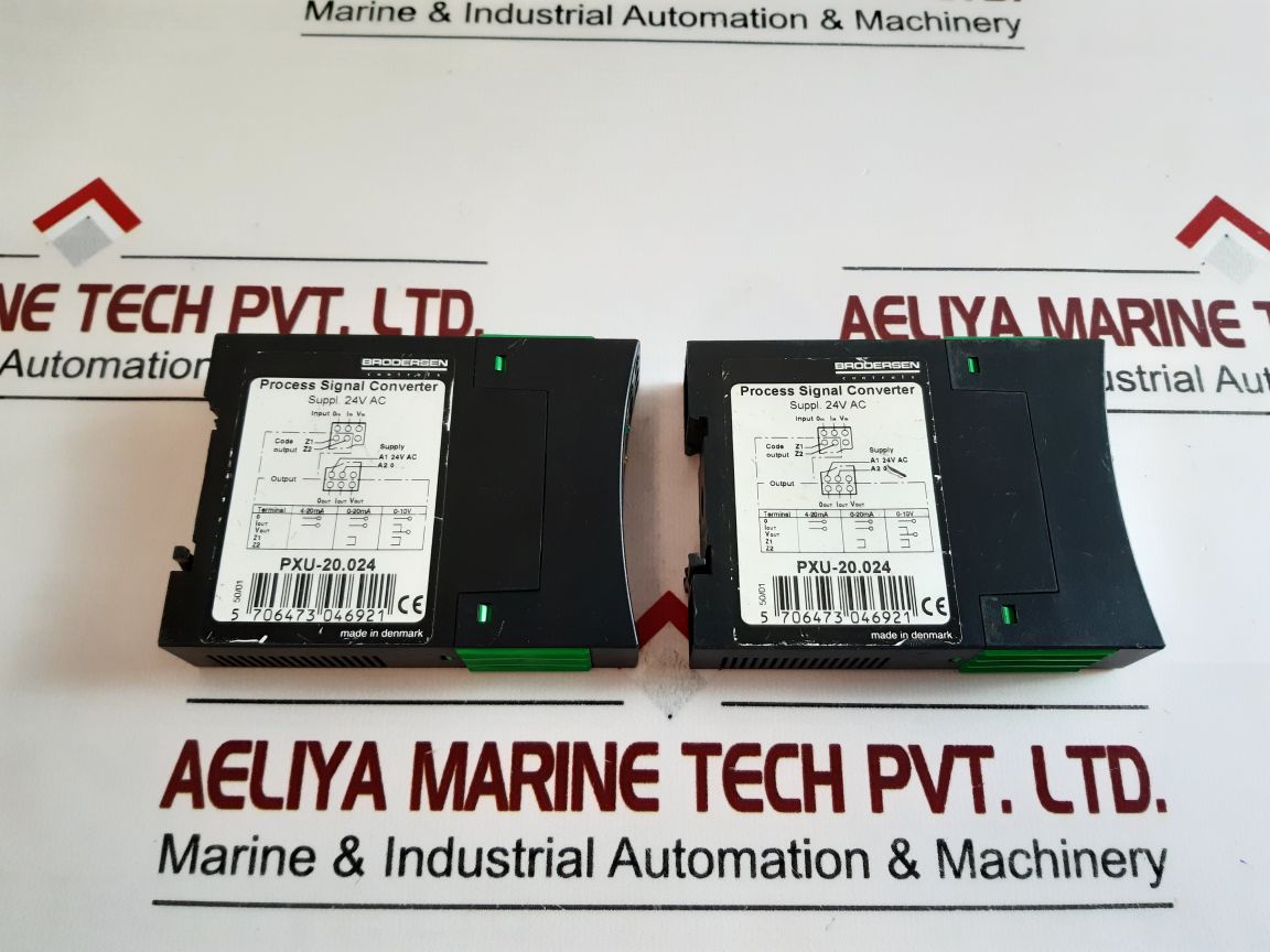 Brodersen Pxu-20.024 Process Signal Converter Pxu-20, 24Vac