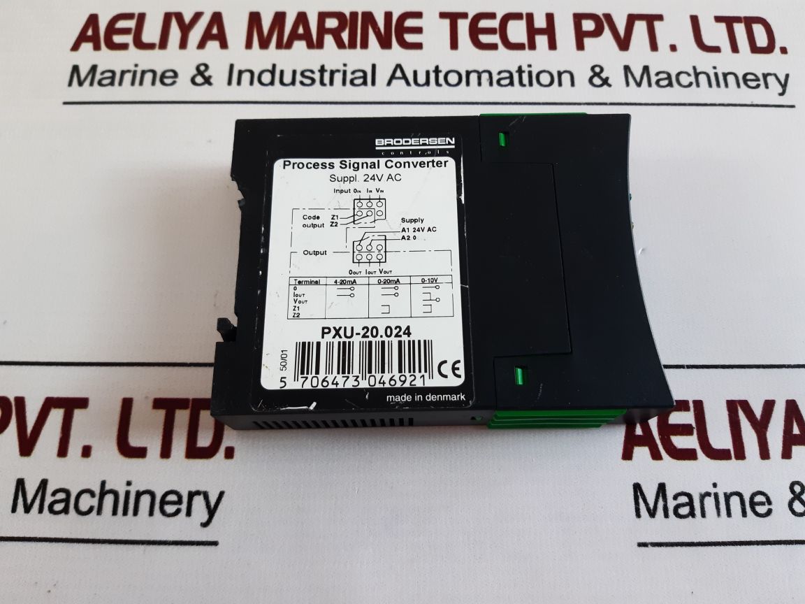 Brodersen Pxu-20.024 Process Signal Converter Pxu-20, 24Vac