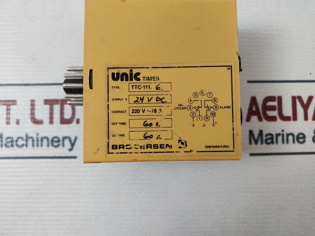 Brodersen Ttc-1111.6 Unic Timer Ttc-recycler Counter