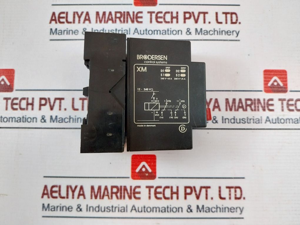 Brodersen Unic Xm Multifunction Time Relay 12-240V Mr78700