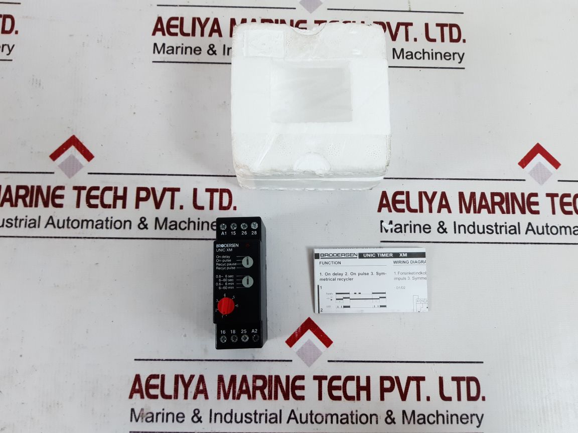Brodersen unic xm time relay 