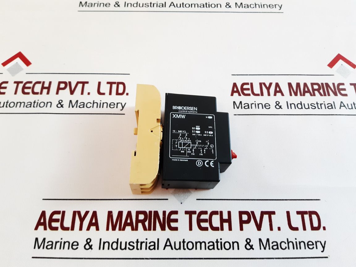 Brodersen Unic Xmw Multi Function Time Relay With S411 Relay Base