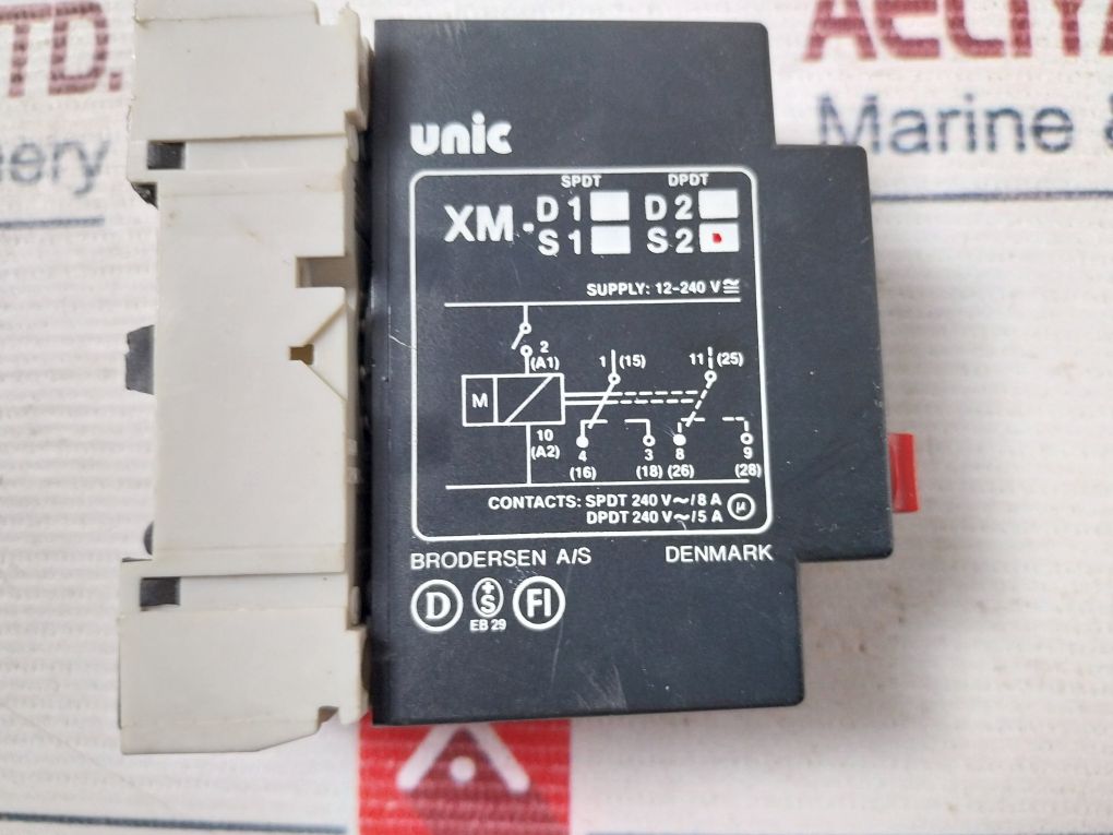 Brodersen Xm-s2 Multi Function Timer Relay