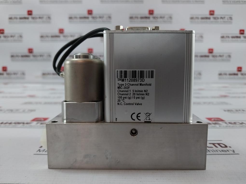 Bronkhorst Mic-202F Mani-flow Flow Meter Control Valve 2 Channel