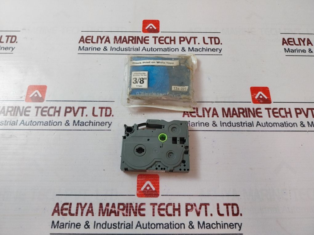 Brother Tze-221 Black On White Tape
