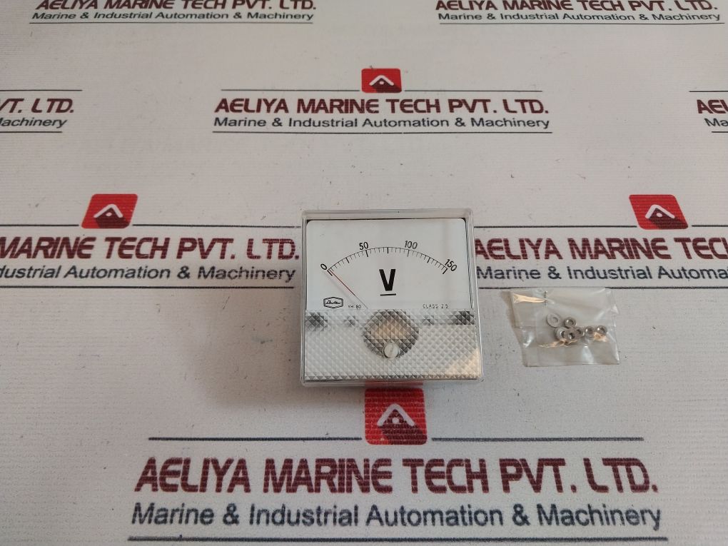 Brother Yh-80 Analog Panel Voltmeter 0-150 V
