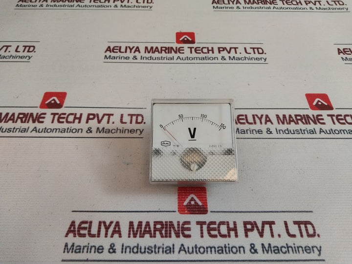 Brother Yh-80 Analog Panel Voltmeter 0-150 V