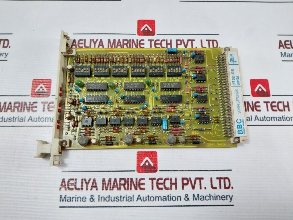 Brown Boveri Cma 36 Printed Circuit Board Gvt 360 5797
