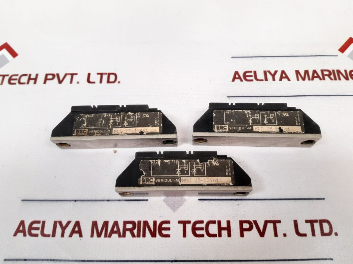 Brown Boveri Mcc 25-12Io1 Transistor Power Block