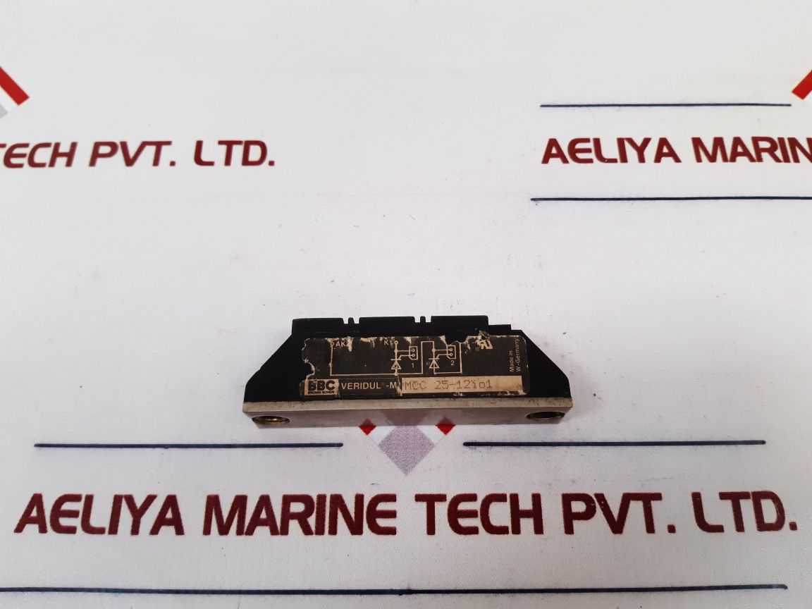 Brown Boveri Mcc 25-12Io1 Transistor Power Block