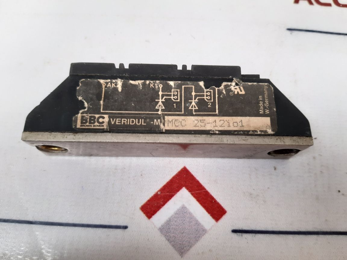 Brown Boveri Mcc 25-12Io1 Transistor Power Block