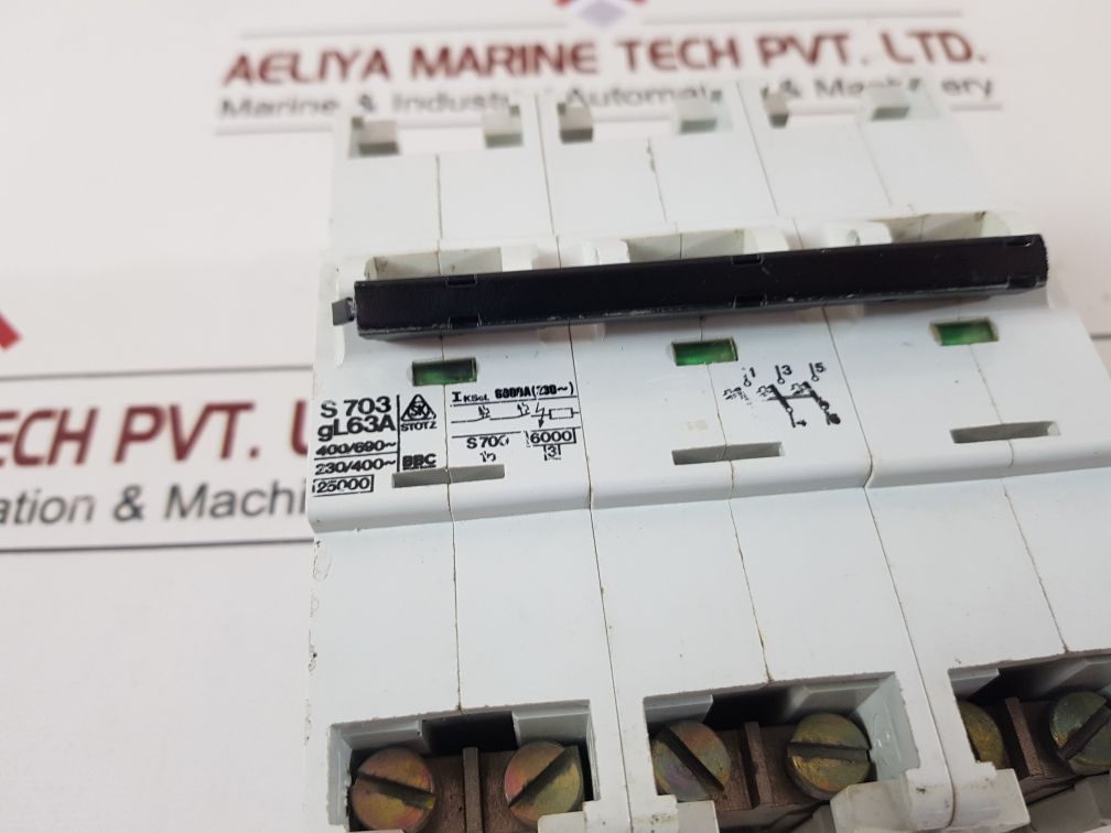 Brown Boveri S 703 Gl63A Circuit Breaker