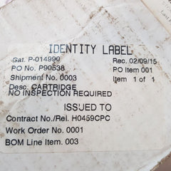 Brown Brothers P-014990 Cartridge C1D16 03 1 A1
