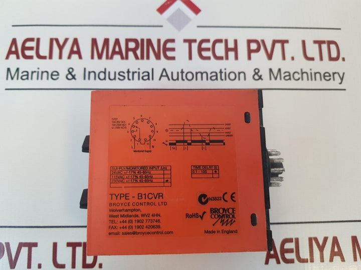 Broyce Control B1Cvr Combined Voltage Relay