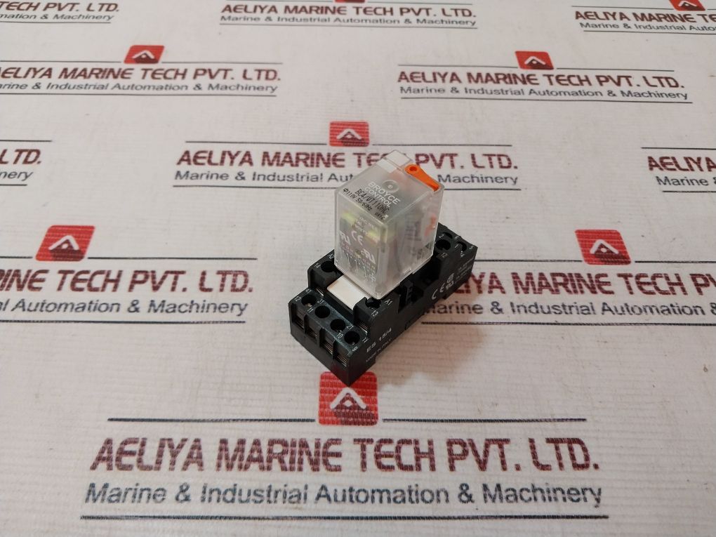 Broyce Control Bc4/Wt 110Ac Relay With Base 110V 50/60Hz