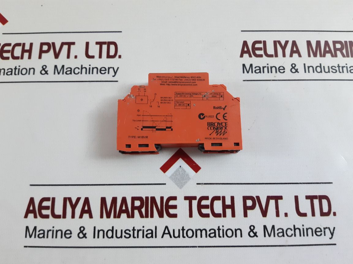 Broyce Control M1Bvr Voltage Monitoring Relay