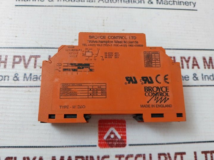 Broyce Control M1Edo Time Delay Relay 60S, 230Vac 48-63Hz