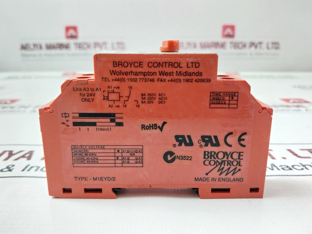 Broyce Control M1Eyd/2 Time Delay Relay