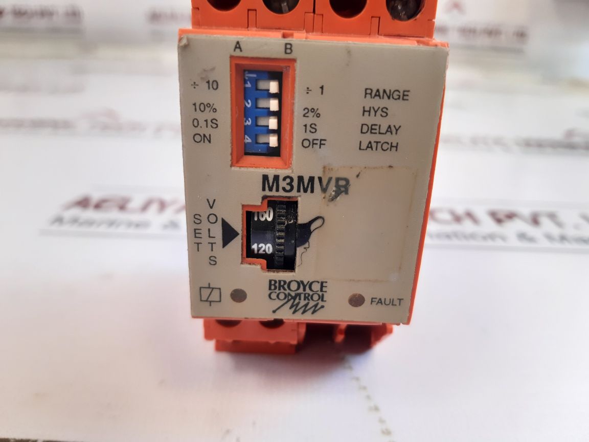 Broyce Control M3Mvr Electrical Sensing Voltage Relay