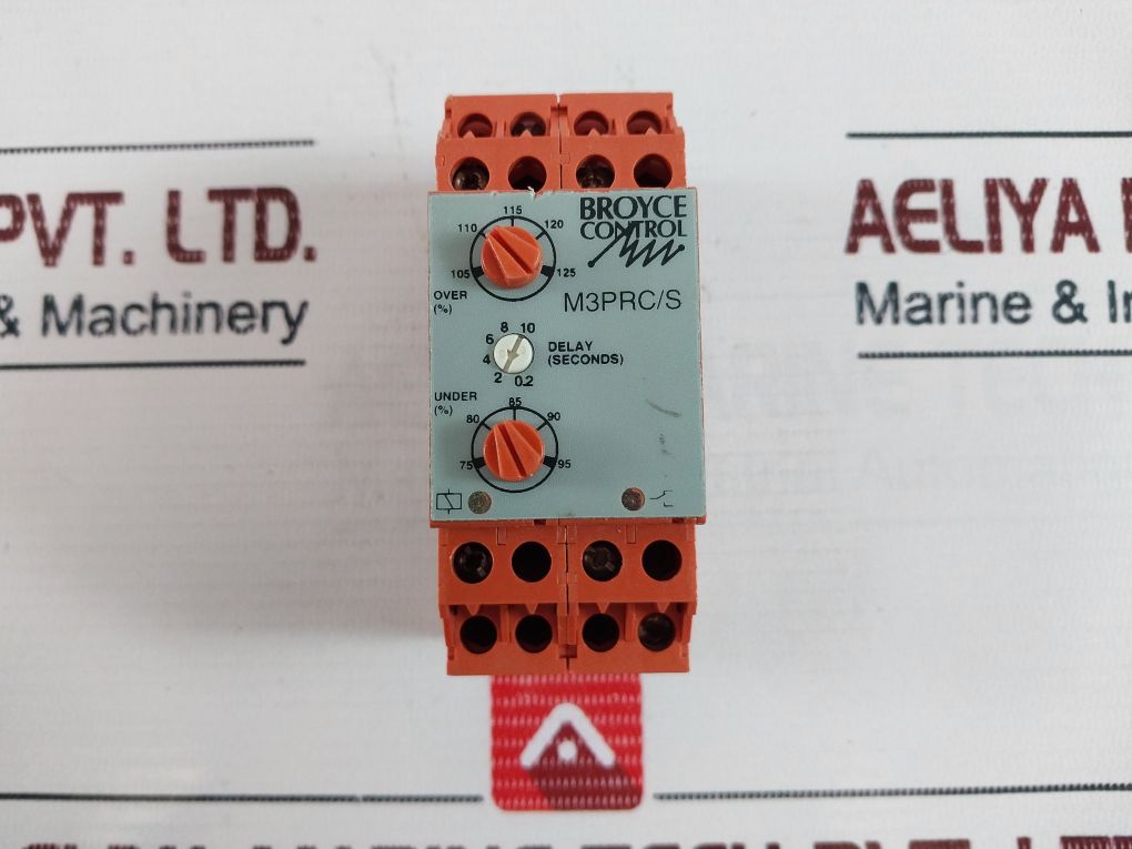 Broyce Control M3Prc/S Voltage Monitoring Relay 0.2-10 Delay (Seconds)