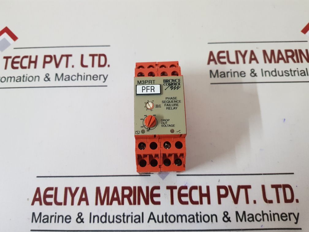 Broyce Control M3Prt Phase Sequence Failure Relay