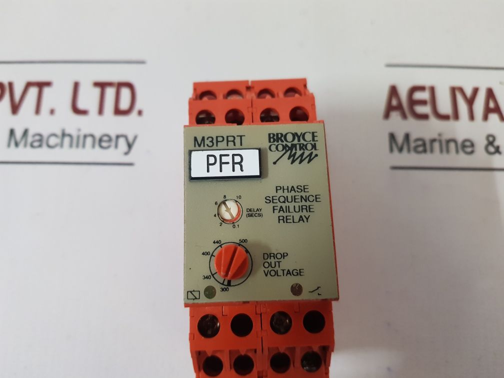 Broyce Control M3Prt Phase Sequence Failure Relay 400V Ac