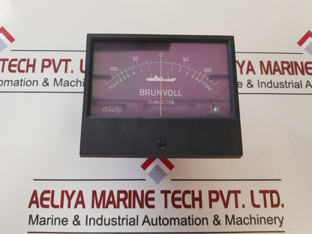 Brunvoll Sifam 1-0-1 Ma Hk Panel Meter 47872/3-0017