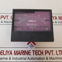 Brunvoll Sifam 1-0-1 Ma Hk Panel Meter 47872/3-0017