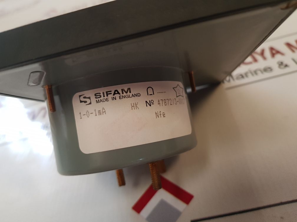 Sifam 1-0-1ma panel meter brunvoll thruster