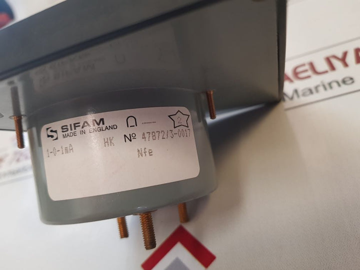 Sifam 1-0-1ma panel meter brunvoll thruster