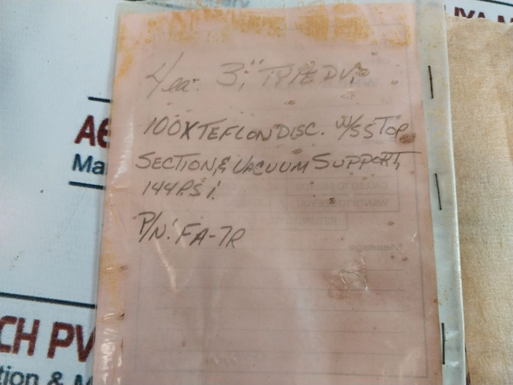 Bs & B Type Dv 295 3279 Safety Rupture Disc Disk Size